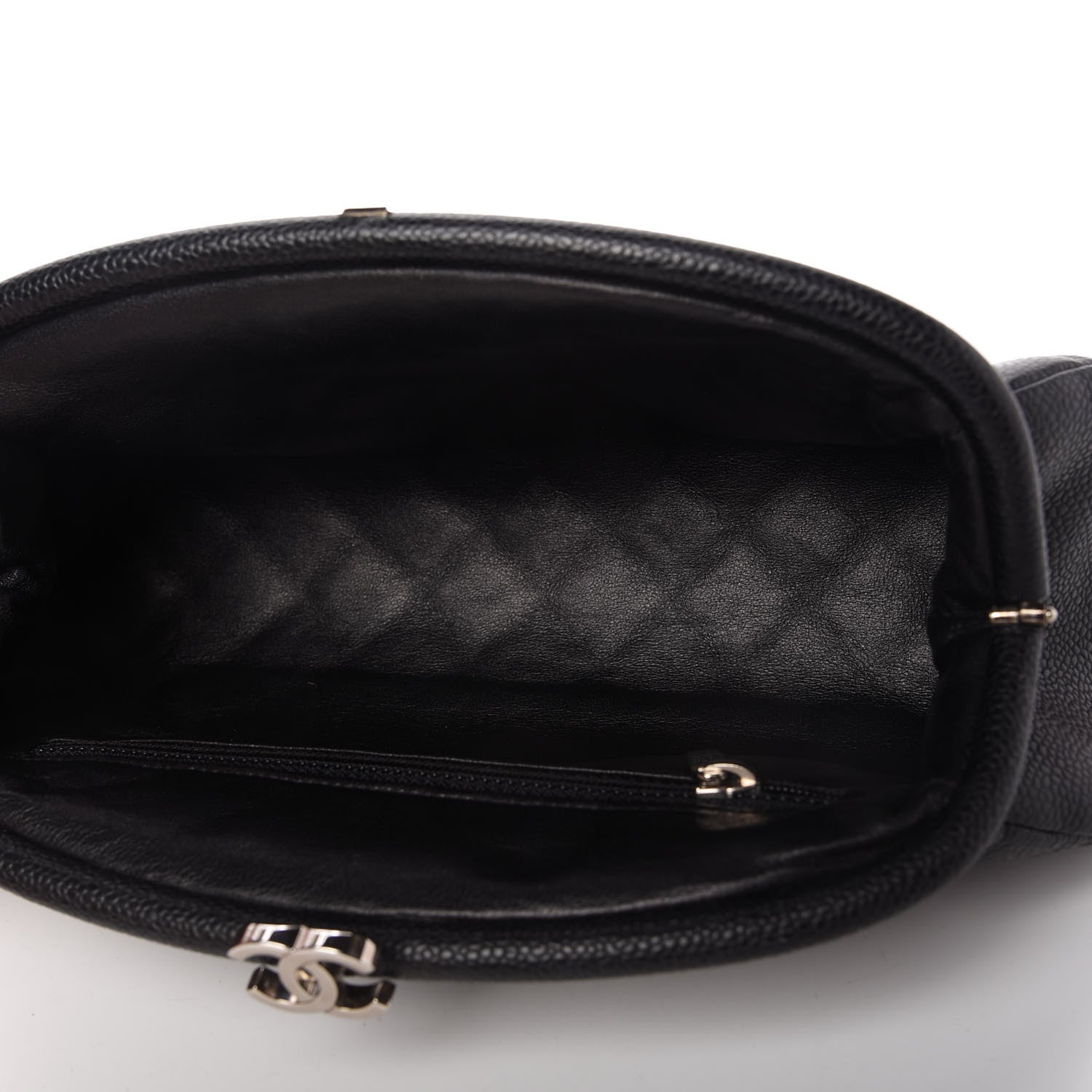 Chanel Caviar Quilted Timeless Clutch Black 5 of 10