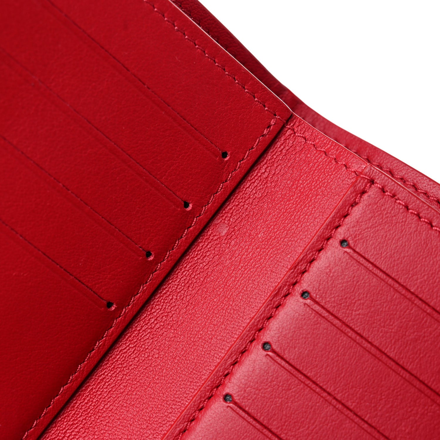 Louis Vuitton Taurillon Capucines Compact Wallet Rubis 8 of 8
