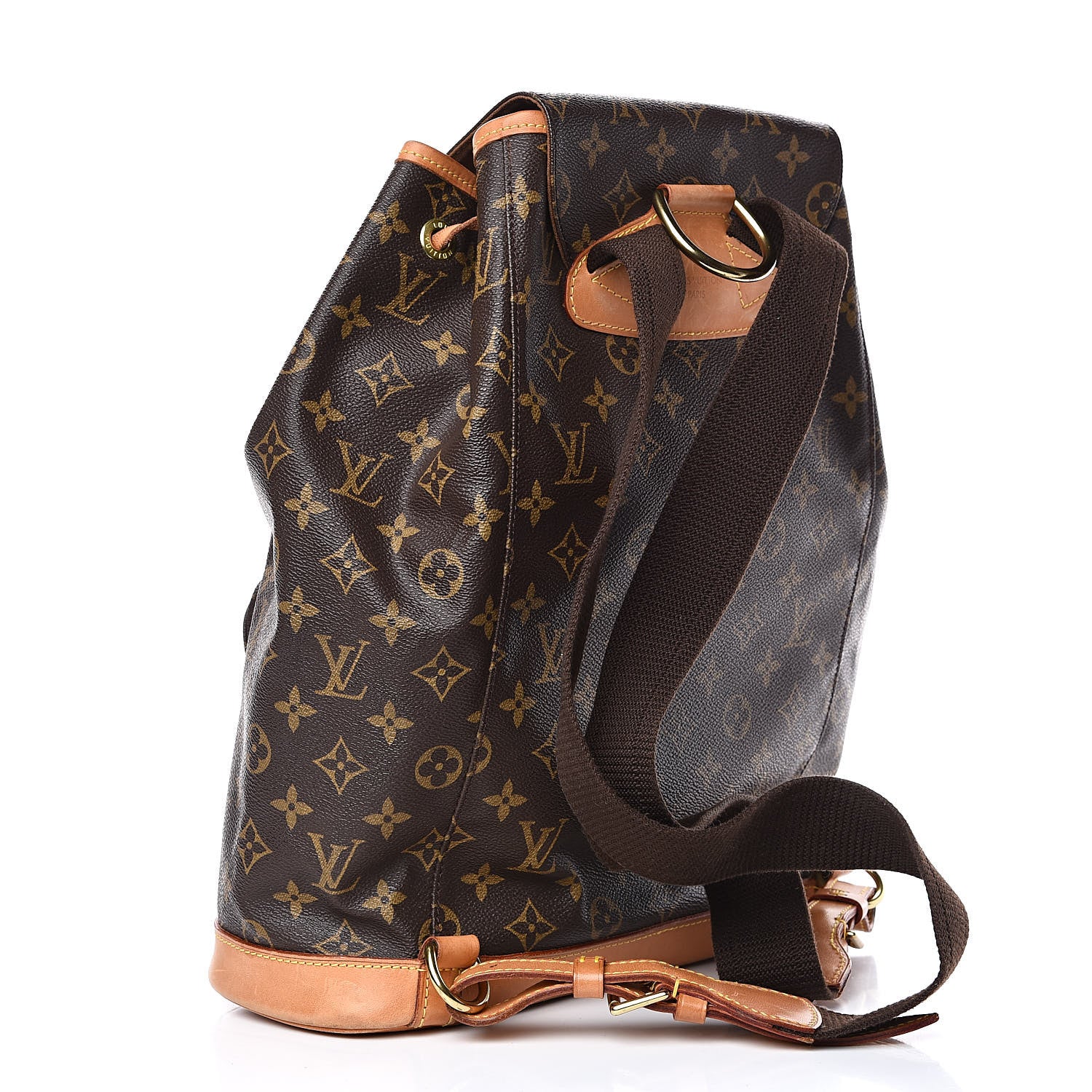 Louis Vuitton Monogram Montsouris GM Backpack 3 of 16