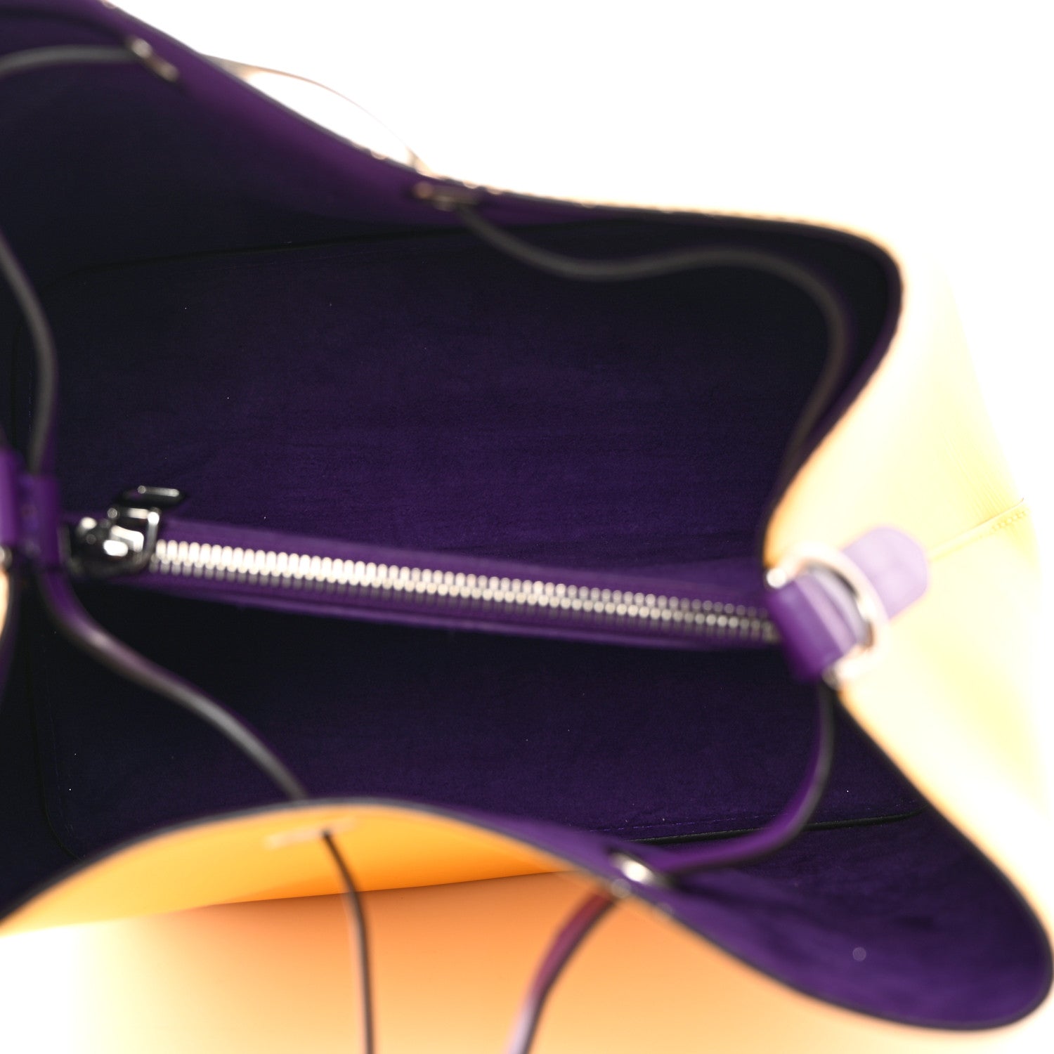 Louis Vuitton LOUIS VUITTON Epi NeoNoe MM Citron Violet 5 of 11
