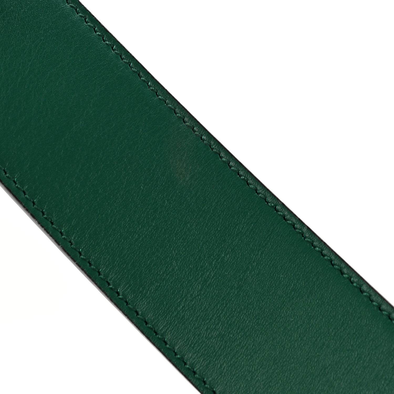 Gucci Calfskin Ceramic Glass Double G 40mm Belt 90 36 Emerald Multicolor 7 of 9