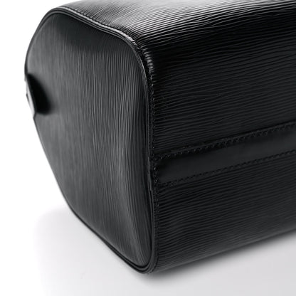 Louis Vuitton Epi Speedy 25 Black 9 of 12