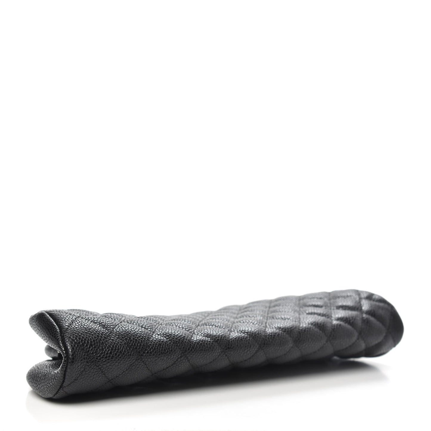 Caviar Quilted Timeless Clutch Black