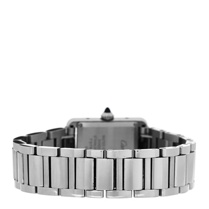 Cartier Stainless Steel 22mm Tank Must Quartz Watch 3 of 4