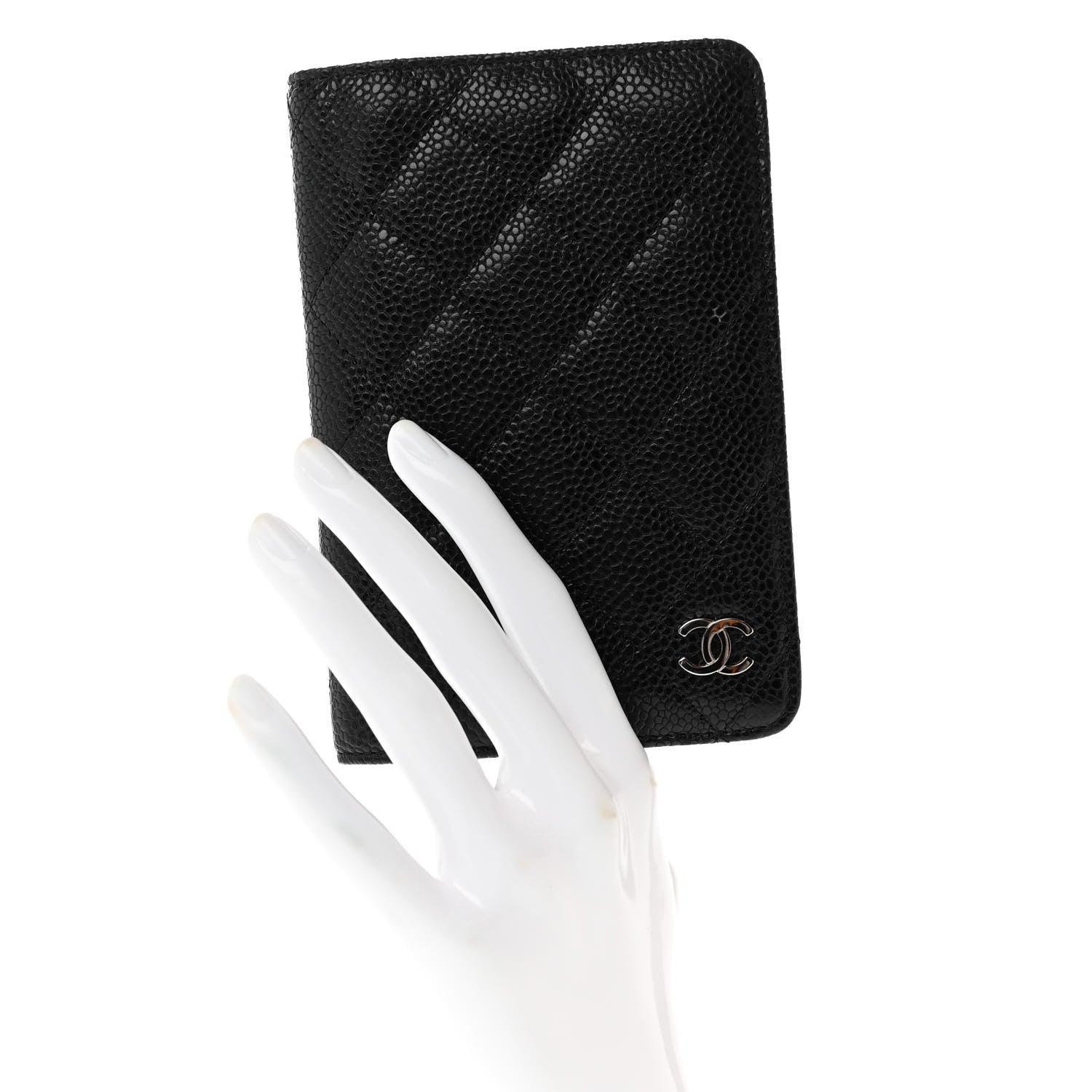 Chanel Caviar Quilted Agenda Cover Black 3 of 9