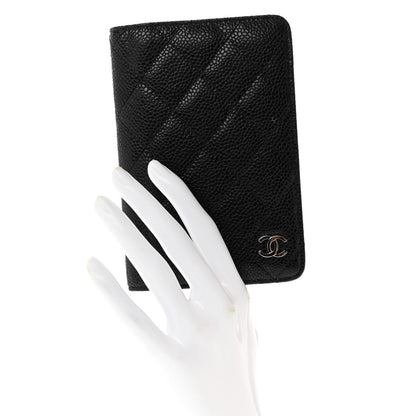 Chanel Caviar Quilted Agenda Cover Black 3 of 9