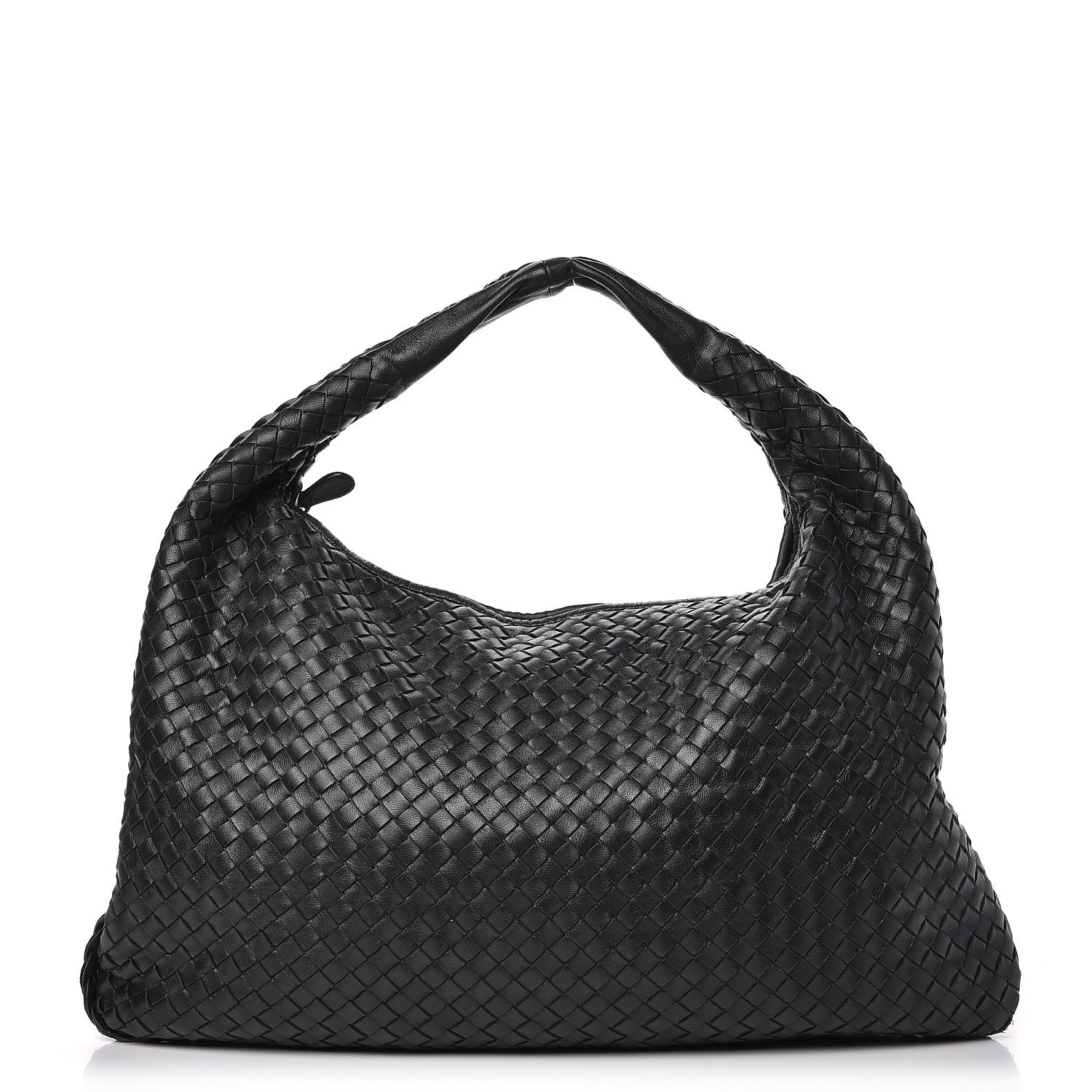 Bottega Veneta Nappa Intrecciato Large Veneta Hobo Black 1 of 13