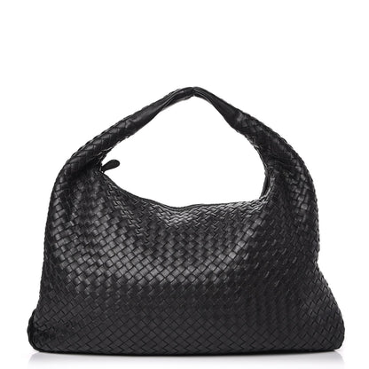 Bottega Veneta Nappa Intrecciato Large Veneta Hobo Black 1 of 13