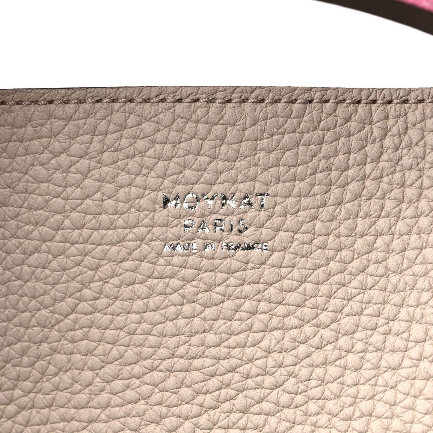 Taurillon Blush Calfskin Quattro Reversible Tote TPM Tourterelle Hot Pink