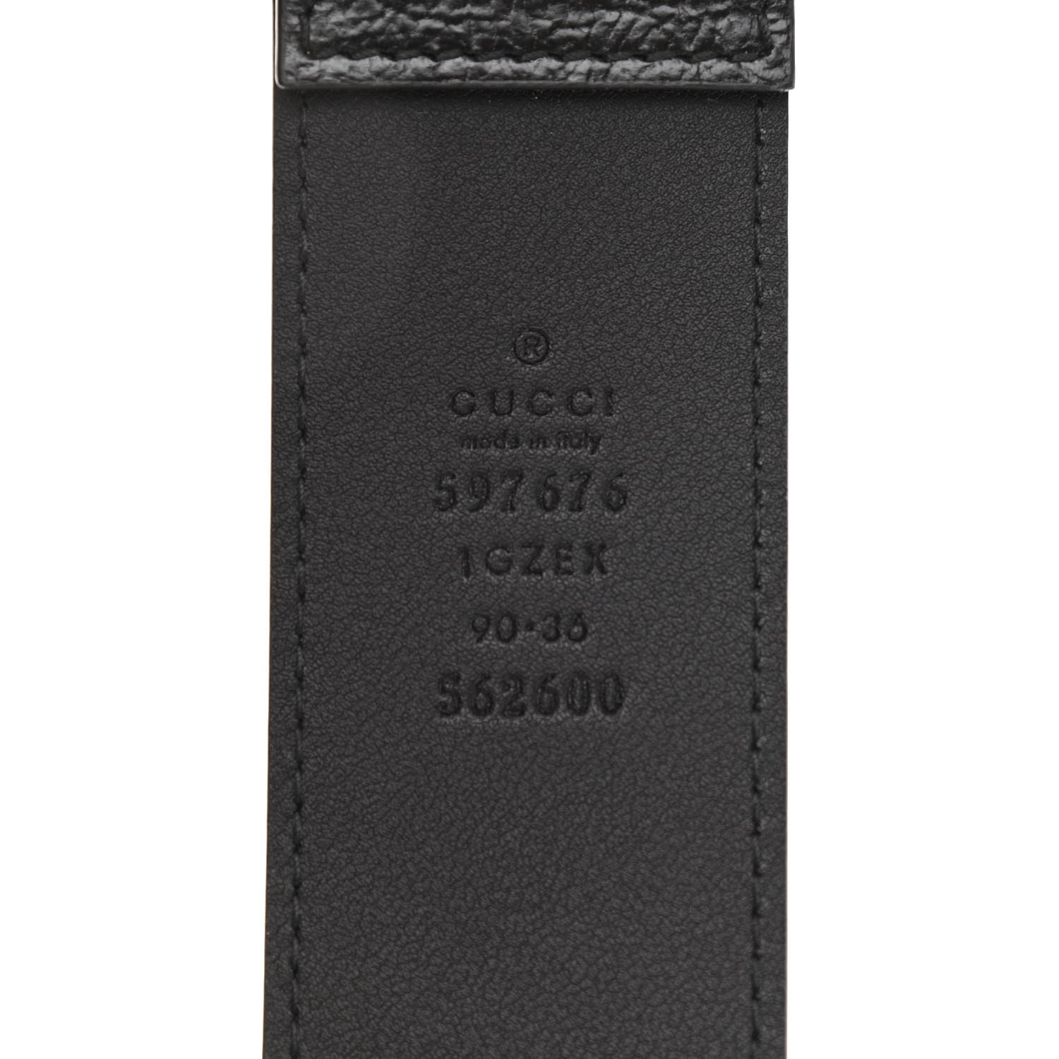 Gucci Fluffy Calfskin Mini Morpheus Belt Bag 90 36 Black 8 of 12