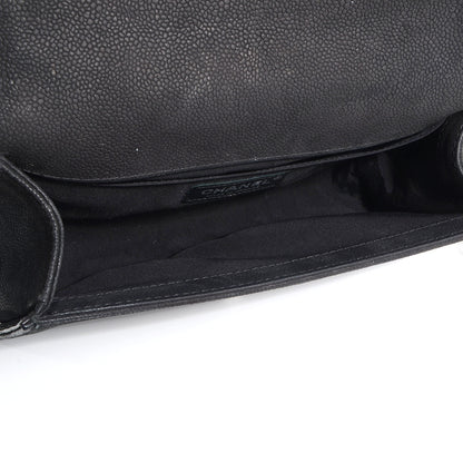Chanel Iridescent Caviar Medium Boy Flap Black 5 of 8