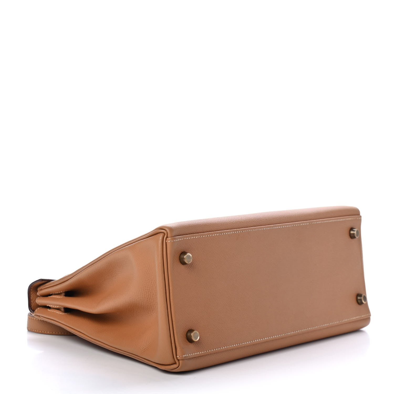 Hermes Courchevel Kelly Retourne 28 Gold 3 of 13