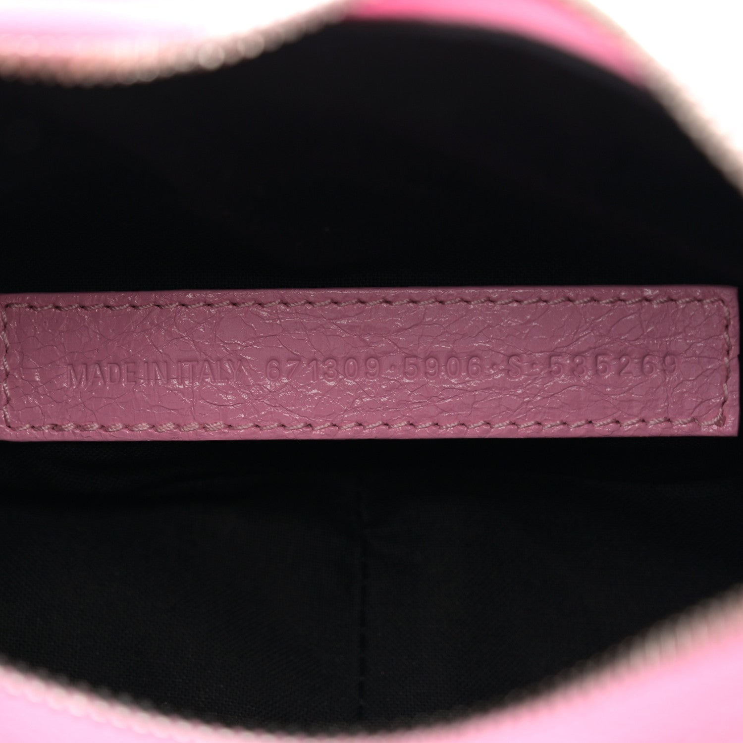 Balenciaga Agneau Arena Le Cagole Shoulder Bag XS Candy Pink 8 of 12