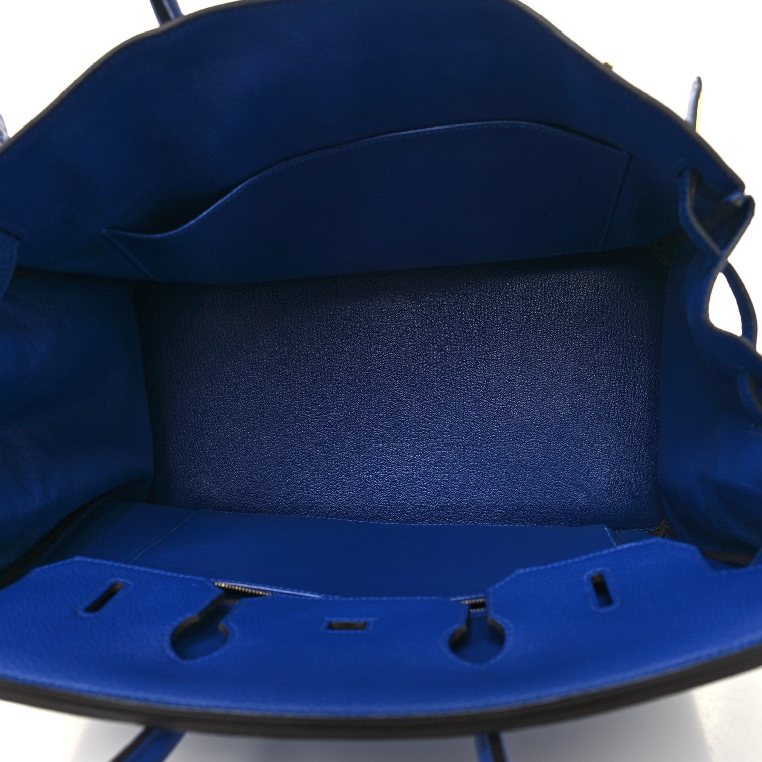 Hermes Togo BIRKIN 35 Bleu Electrique 5 of 13