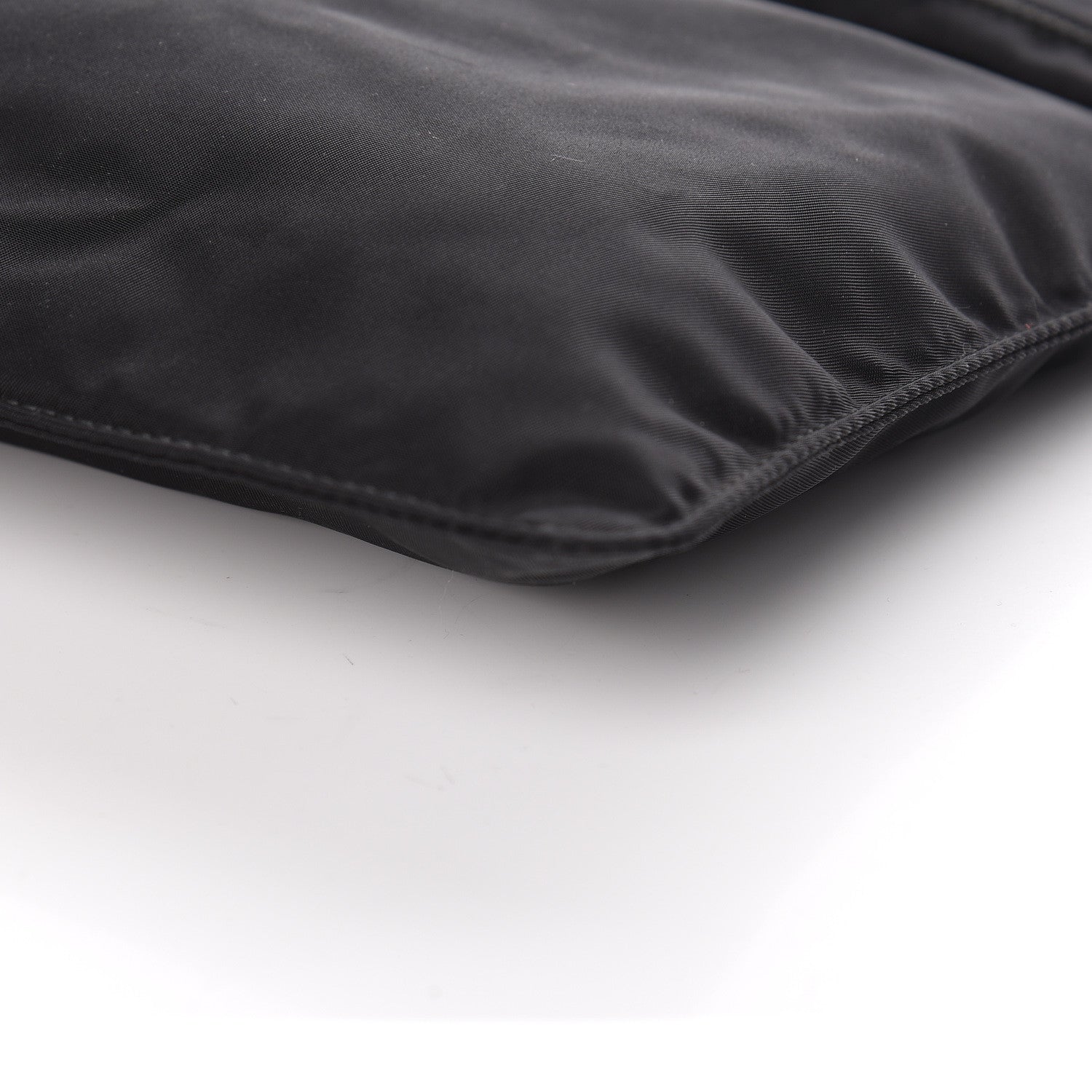 Prada Nylon Vela Flat Messenger Bag Black 8 of 9
