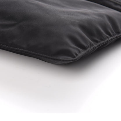 Prada Nylon Vela Flat Messenger Bag Black 8 of 9