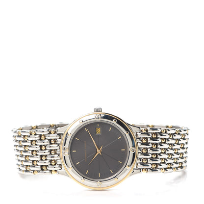 Audemars Piguet Stainless Steel 18K Yellow Gold 33mm Meridian Quartz Watch Grey 2 of 5