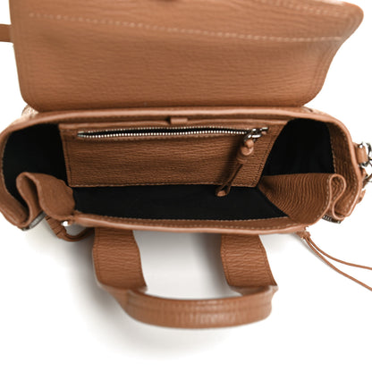 3.1 Phillip Lim Textured Calfskin Mini Pashli Satchel Tan 4 of 9