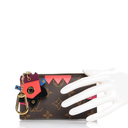 Louis Vuitton Monogram Totem Key Pouch Flamingo 1 of 7