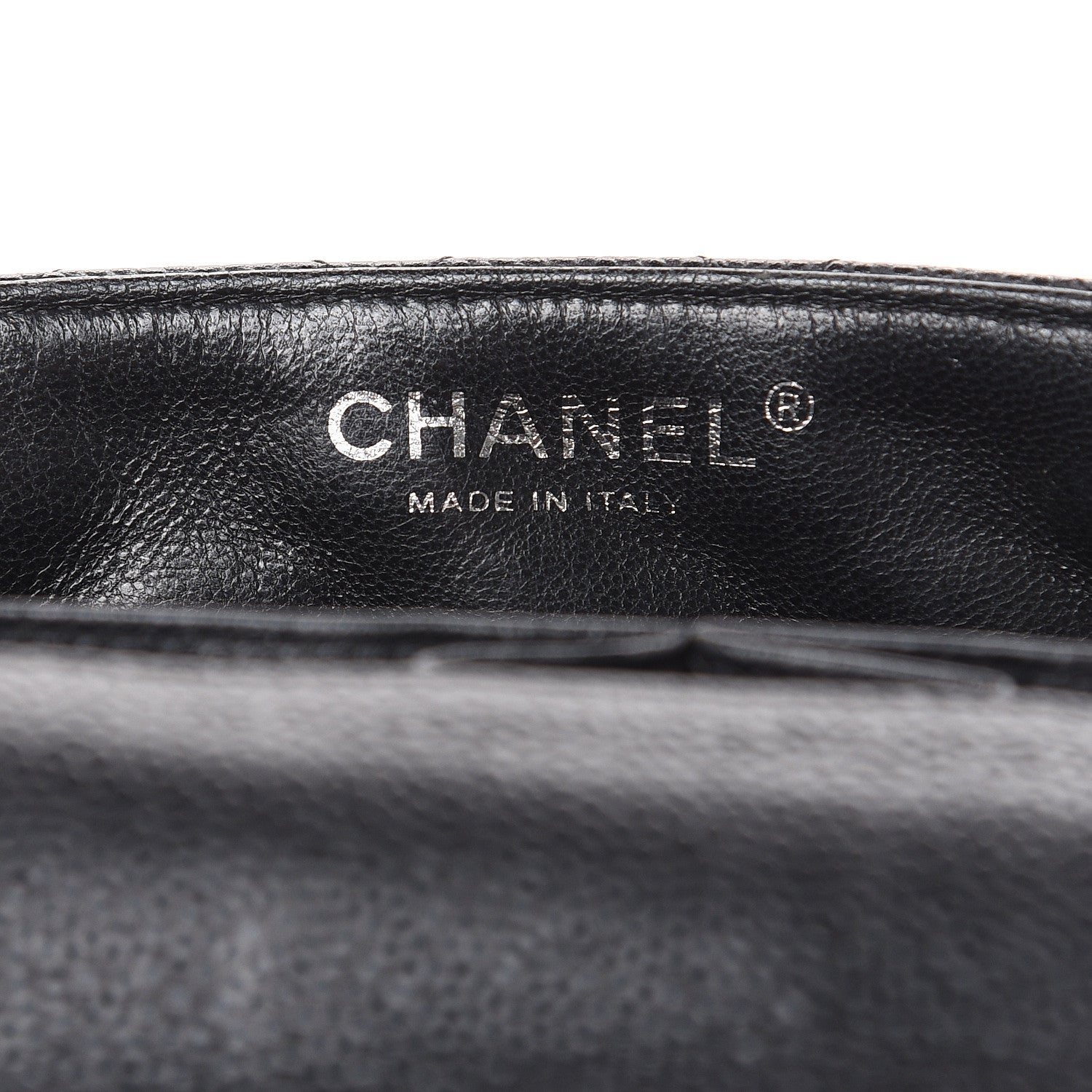 Chanel Caviar Quilted East West Flap Black 7 of 16