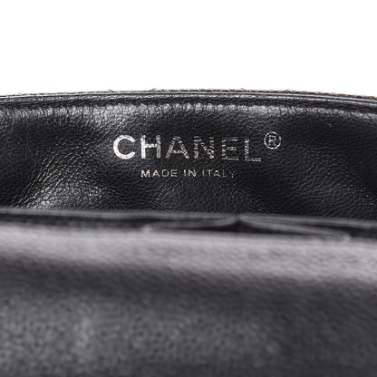 Chanel Caviar Quilted East West Flap Black 7 of 16