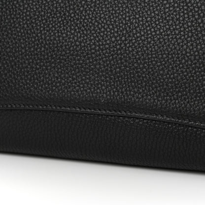 Prada Vitello Daino Shopping Satchel Black 10 of 11