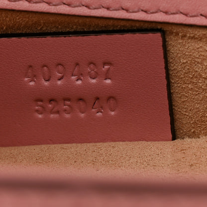 Gucci Guccissima Small Padlock Shoulder Bag Rose Baby Candy 7 of 11