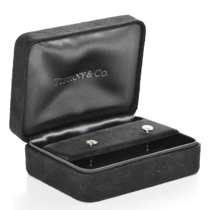 Tiffany 18K Yellow Gold Diamond .64ctw Elsa Peretti Diamonds By The Yard Earrings 5 of 5