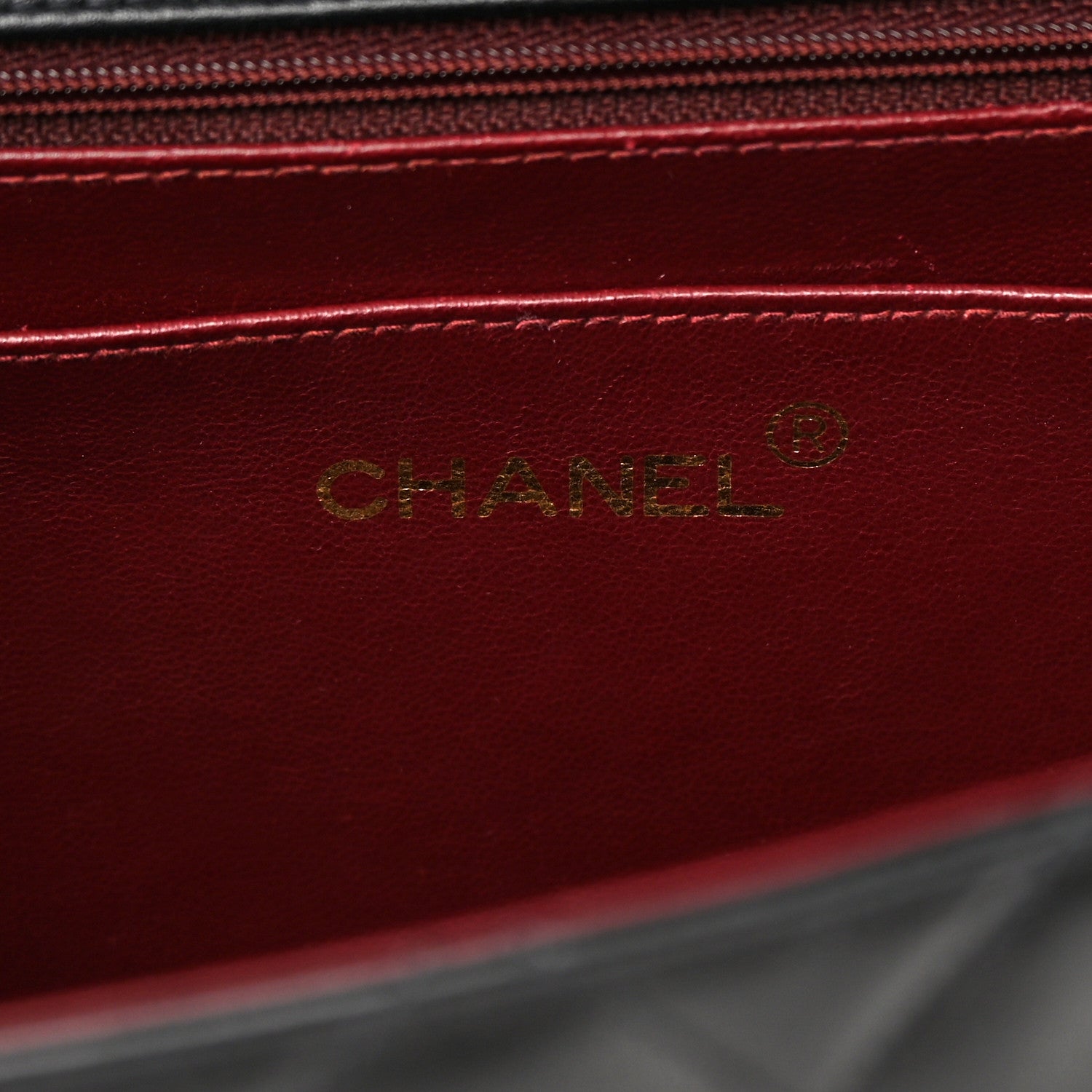 Chanel Lambskin Quilted XL Jumbo Single Flap Black 6 of 24
