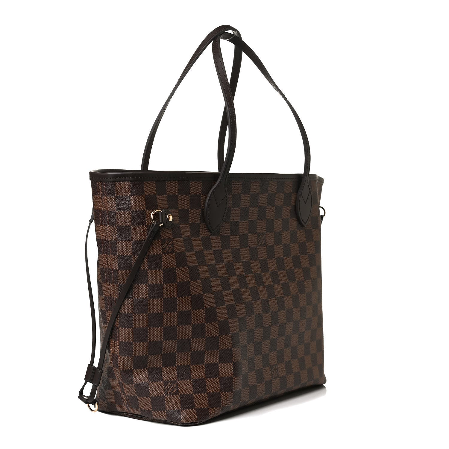 Louis Vuitton Damier Ebene Neo Neverfull MM Rose Ballerine 3 of 10