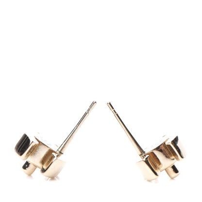 Chanel Metal CC Turnlock Earrings Gold 3 of 4