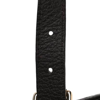 Gucci Canvas Britt Tote Dark Brown 11 of 22