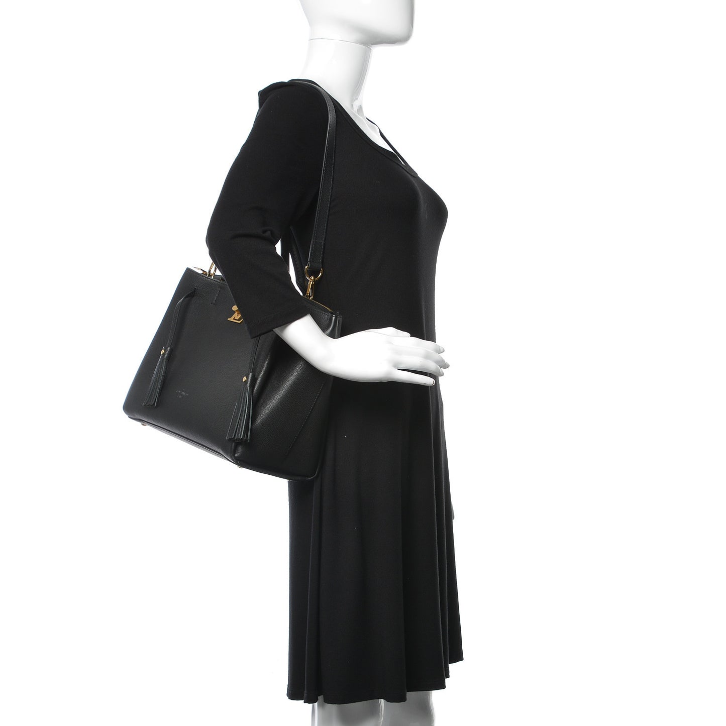 Calfskin Lockmeto Black