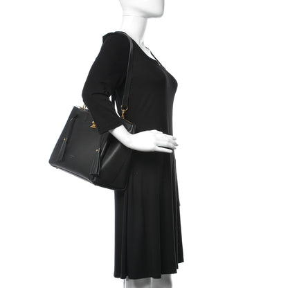 Louis Vuitton Calfskin Lockmeto Black 2 of 9