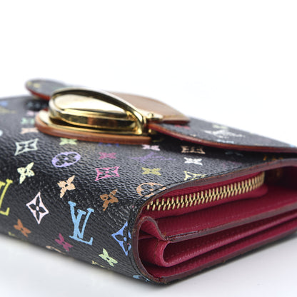 Louis Vuitton Monogram Multicolor Joey Wallet Black Grenade 6 of 10