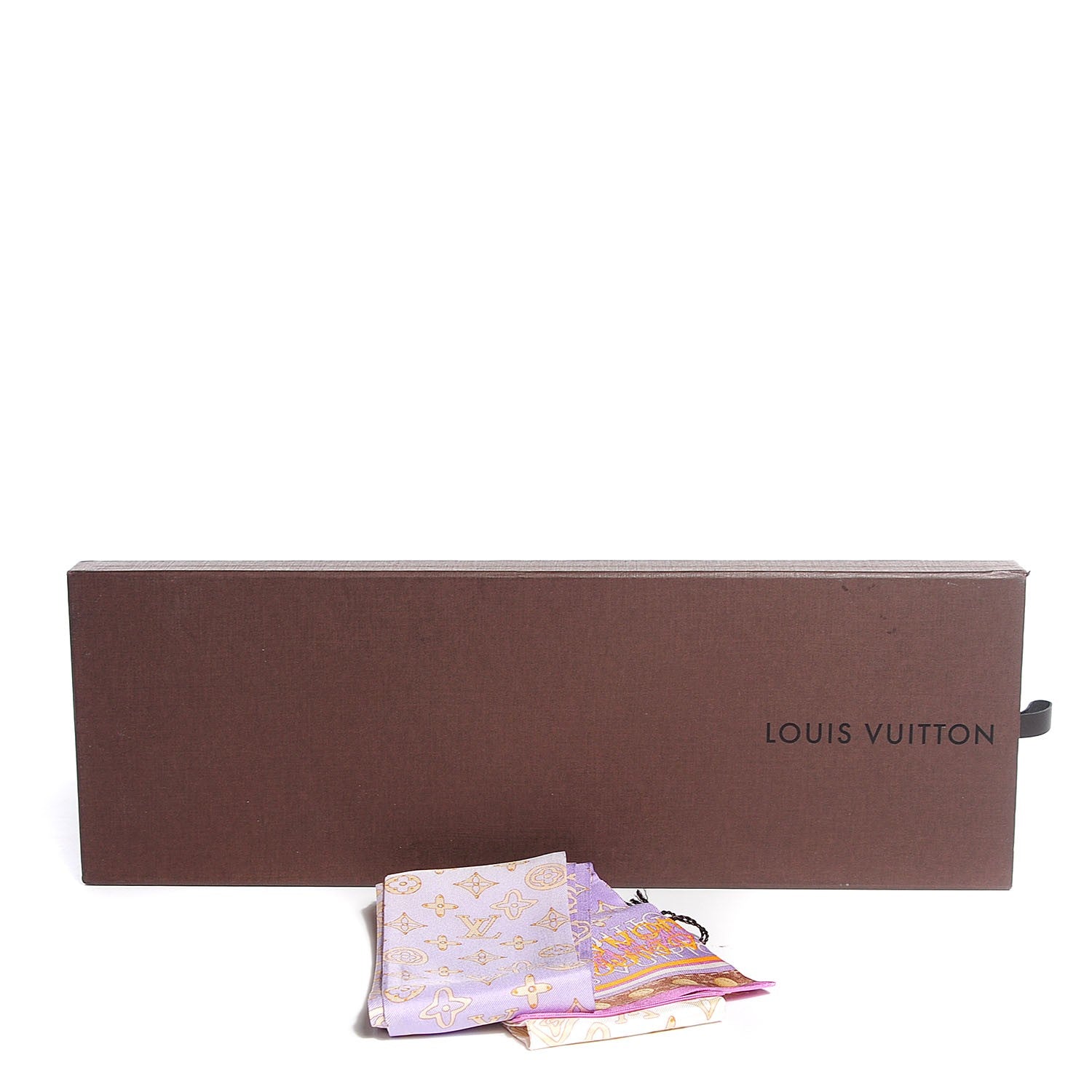 Louis Vuitton Silk Monogram Map Bandeau Lilac 5 of 5