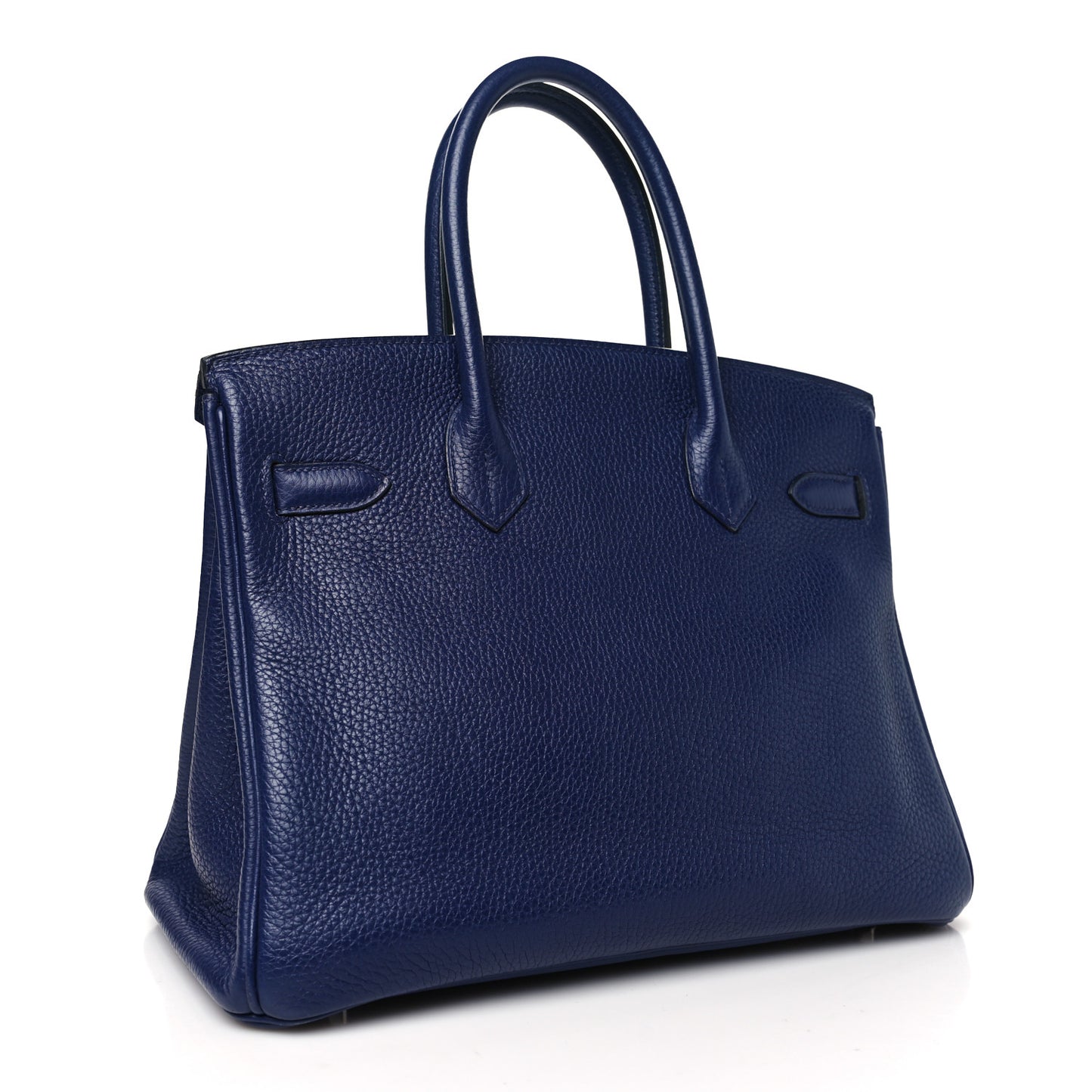 Taurillon Clemence Birkin 30 Bleu Encre