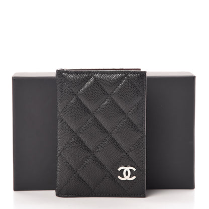 Chanel Caviar Quilted Card Holder Wallet Black 8 of 8