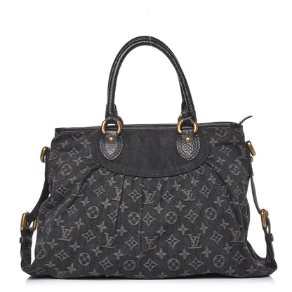 Louis Vuitton Denim Neo Cabby MM Black 1 of 10
