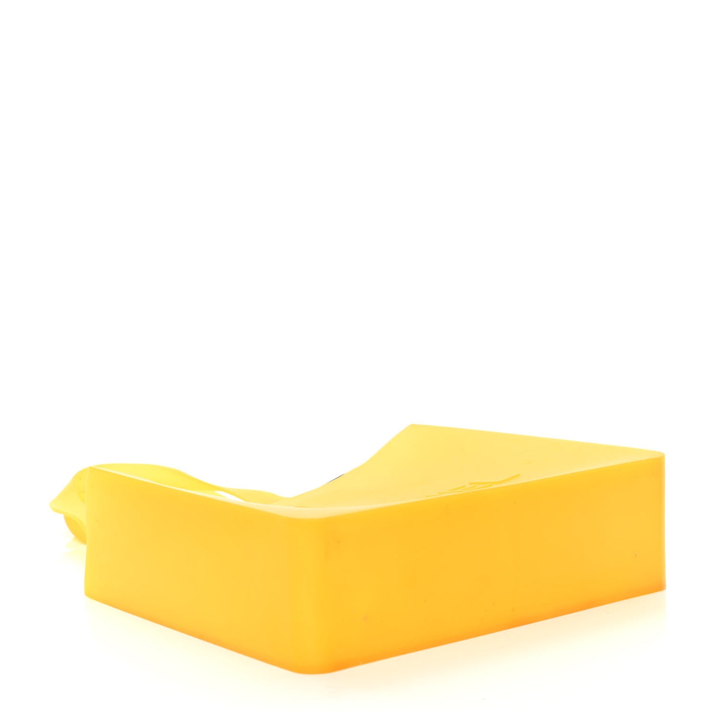Jelly Rubber Tote Yellow