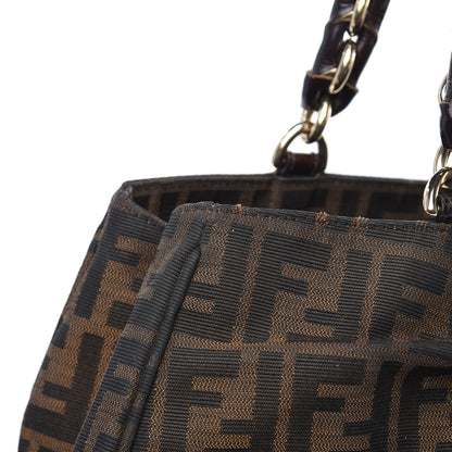 Fendi Zucca Mia Tote Tobacco 11 of 19
