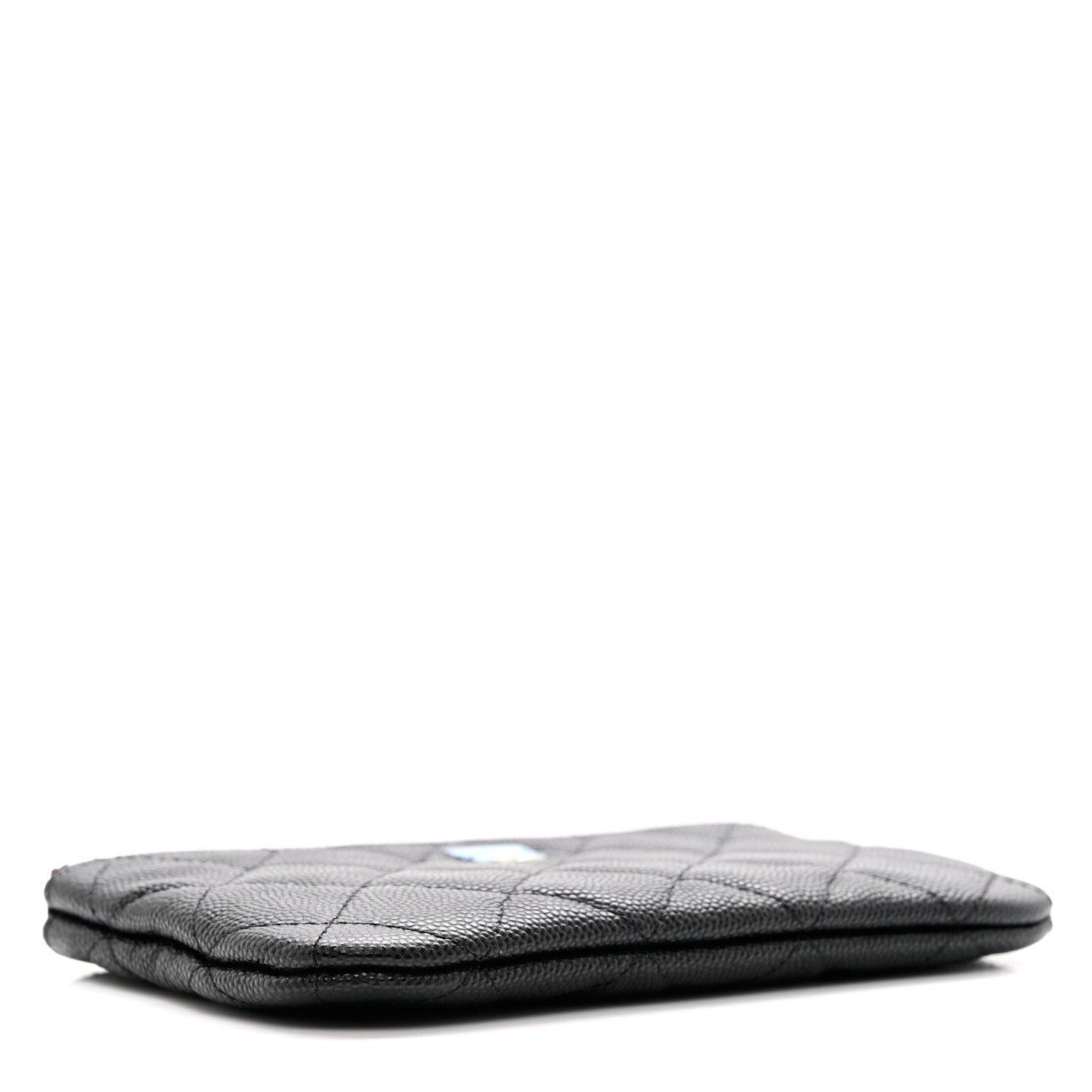 Chanel Caviar Quilted Small Cosmetic Case Black 4 of 8