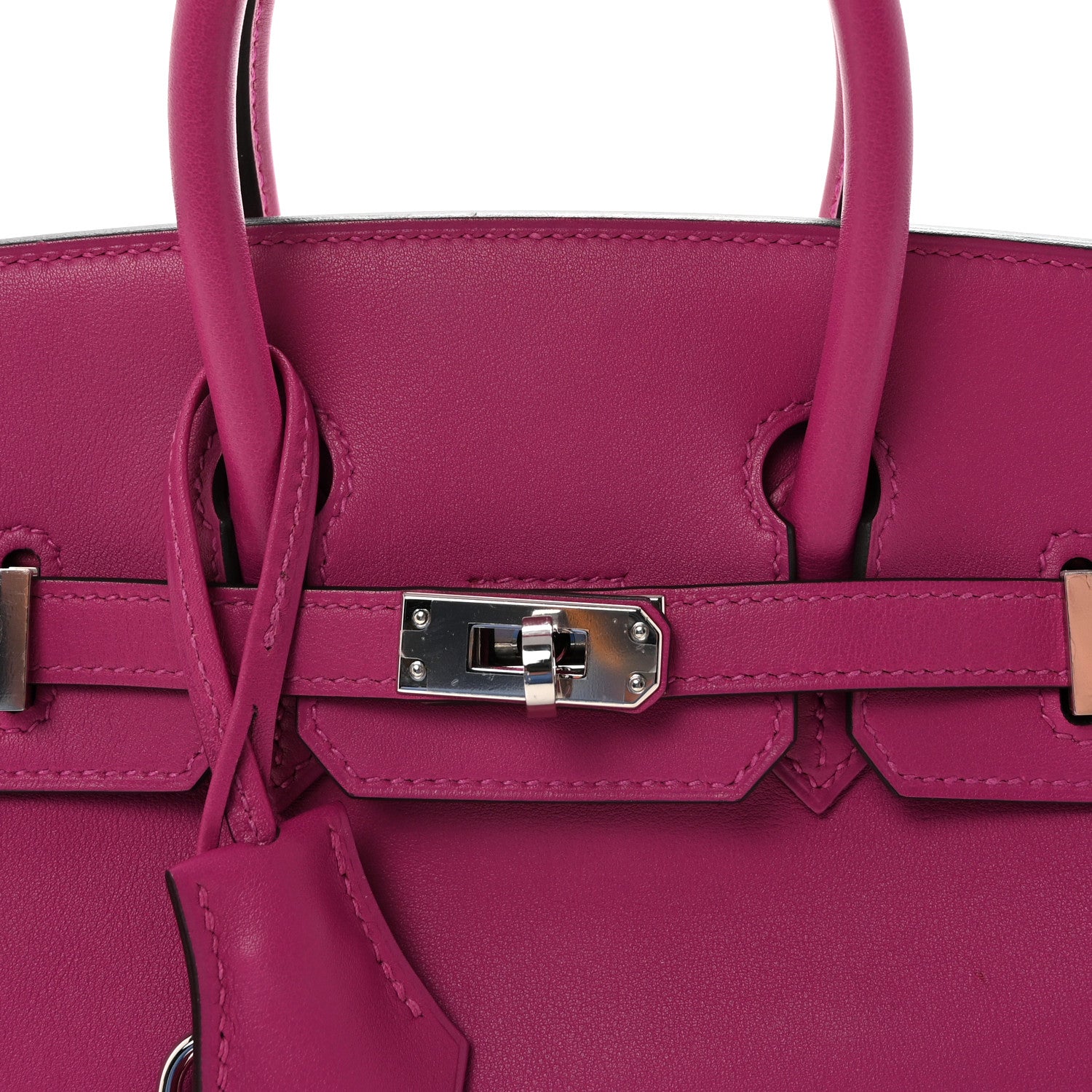 Hermes Swift Birkin 25 Rose Pourpre 8 of 11