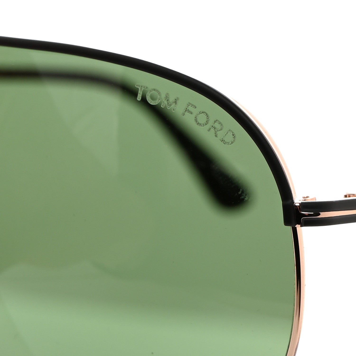 Tom Ford Aviator Erin Sunglasses TF466 Gold 7 of 8