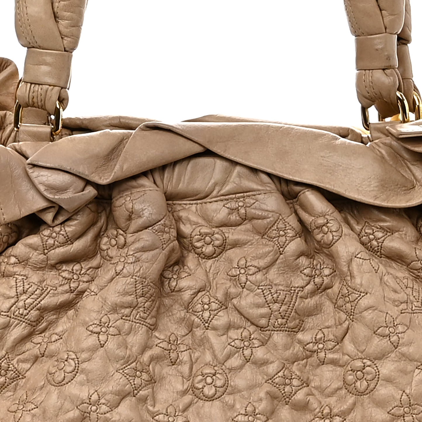 Lambskin Olympe Stratus GM Beige