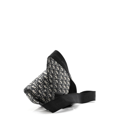 Christian Dior Oblique Mens Saddle Bag Black 3 of 9
