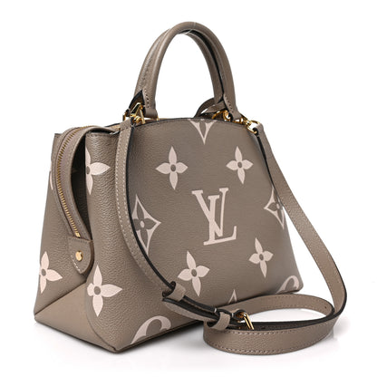 Louis Vuitton Empreinte Monogram Giant Petit Palais Tourterelle Creme 3 of 8