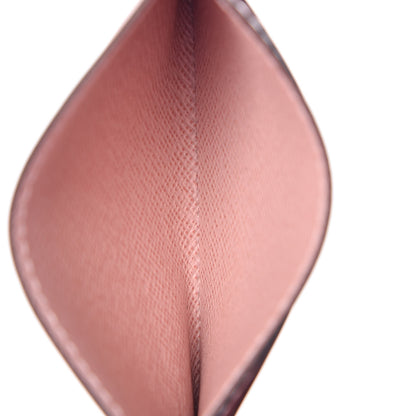 Louis Vuitton Epi Trio Card Case Wallet Rose Ballerine Rouge Fuchsia 7 of 9