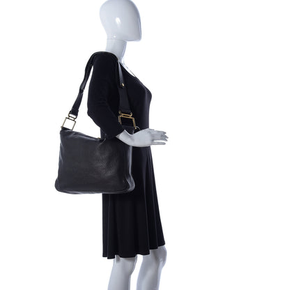 Chloe Sheepskin Vanessa Chain Shoulder Bag Black 2 of 23