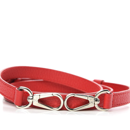 Louis Vuitton Calfskin Adjustable Taurillon Capucines Shoulder Strap Rubis 3 of 3